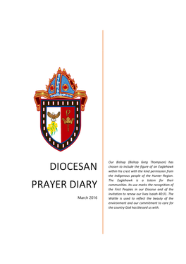 Diocesan Prayer Diary