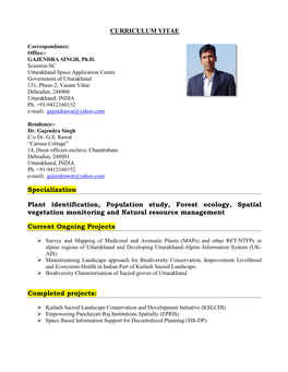 Curriculum Vitae