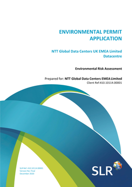 Environmental Risk Assessment