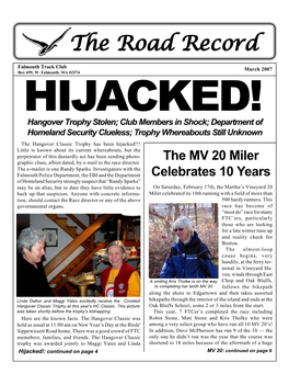 March 2007 Newsletter