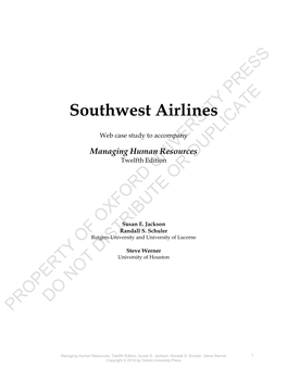 Southwest Airlines