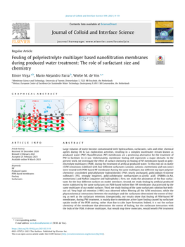 Fouling of Polyelectrolyte Multilayer Based Nanofiltration Membranes