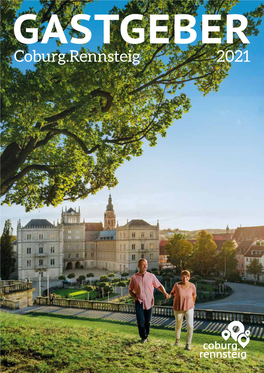 Coburg.Rennsteig 2021 Herzlich Willkommen in Der Urlaubsregion Coburg.Rennsteig