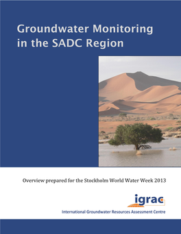 Groundwater Monitoring in the SADC Region