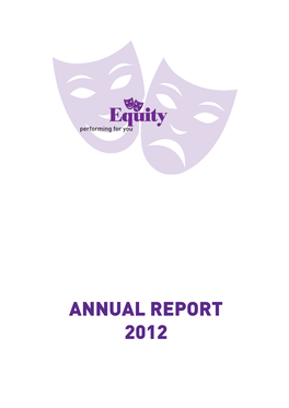 Annual Report 2012 Equity Annual Report 2012