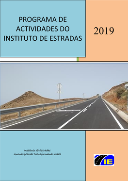 Programa De Actividades Do Instituto De Estradas