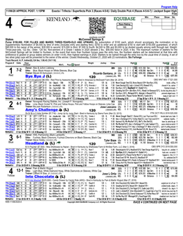 Headland114¹ Raider114¶¡ Finished Strongly 7 a 25Apr20 OP8 Ft 6F 63 :22»¾ 1:10¹ 3 Alw 62000Nw2$/X 75 103 8 3¶ 2«¬ 2¨Μ Santana, Jr