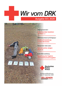 Wir Vom DRK Ausgabe 03 | 2020