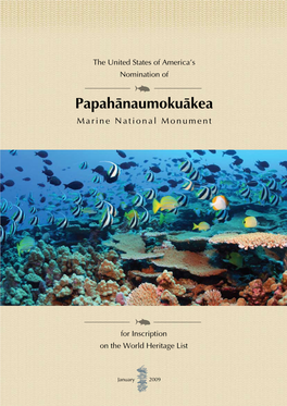 Papahänaumokuäkea Marine National Monument