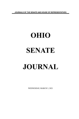 Ohio Senate Journal