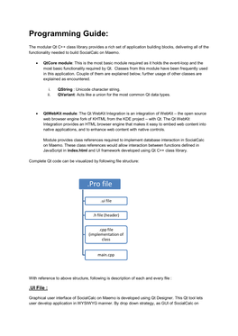 Programming Guide