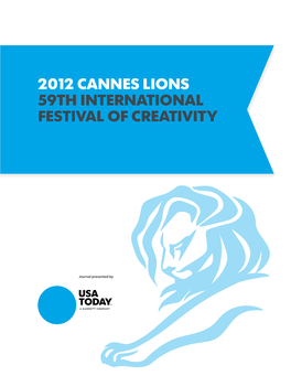 2012 CANNES LIONS 59Th International Festival of Creativity