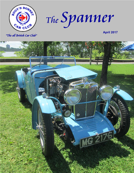 “The All British Car Club” April 2017