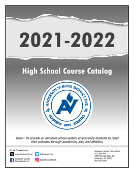 High School Course Catalog 2021-2022