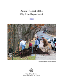 Annual Report of the City Plan Department