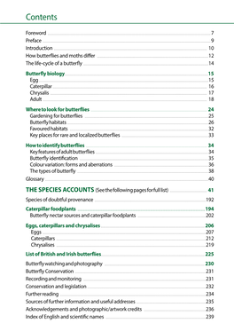 THE SPECIES ACCOUNTS (See the Following Pages for Full List)