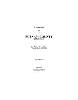 Putnam County Tennessee