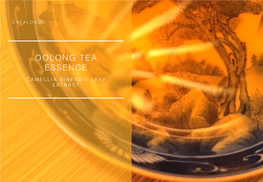 Oolong Tea Essence