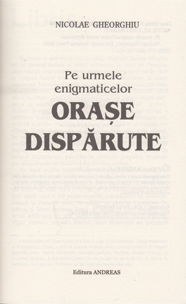 Orase Disparute