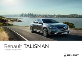 Renault TALISMAN Knjižica Uputstava