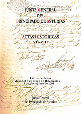 Actas Históricas, VII Y VIII