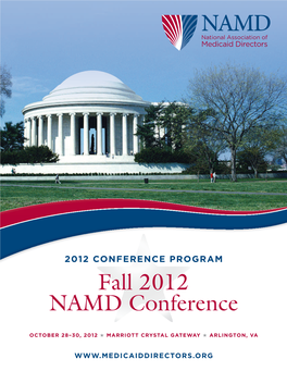 Fall 2012 NAMD Conference