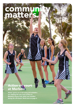 Action on Court at Merbein