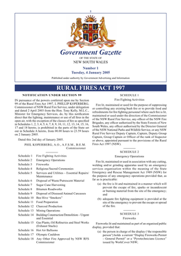 Government Gazette