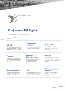 Conjoncture RH Algérie