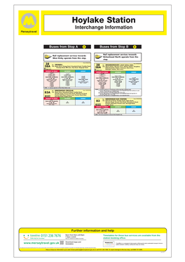 Hoylake Station Interchange Information