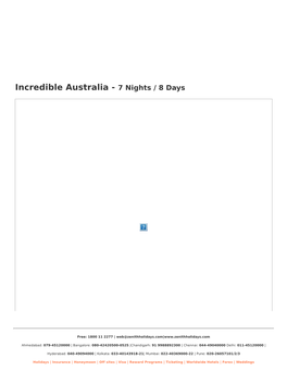 Incredible Australia - 7 Nights / 8 Days