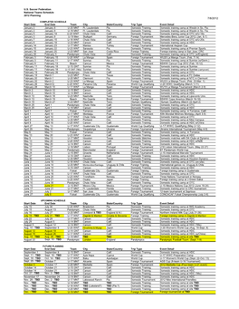 2012 YNT Programming Schedule EXTERNAL 2012JUL09