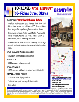 384 Rideau Street, Ottawa