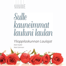 Sulle Kauneimmat Lauluni Laulan