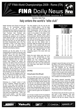 Rome09 Newsletter7