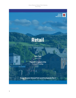 Brecon Beacons National Park Authority Retail Paper