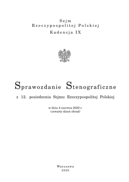 Sejm Rzeczypospolitej Polskiej Kadencja IX