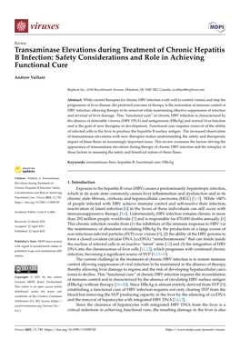 Transaminase Elevations During Treatment of Chronic Hepatitis B Infection: Safety Considerations and Role in Achieving Functional Cure