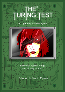 The Turing Test, ESO Is Delving Deep Into the Realms of Contemporary Opera Writing