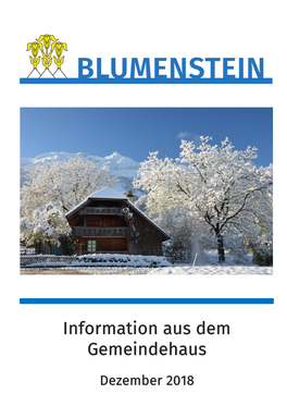 Information Aus Dem Gemeindehaus