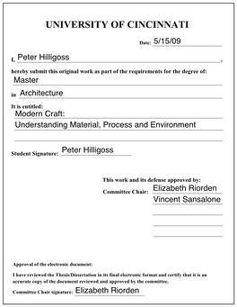 Viewed the Thesis/Dissertation in Its Final Electronic Format and Certify That It Is an Accurate Copy of the Document Reviewed and Approved by the Committee