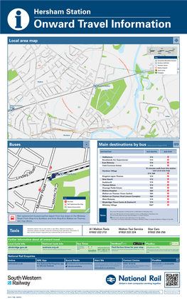 Taxis Local Area Map Buses