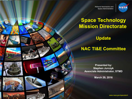 Space Technology Mission Directorate Update