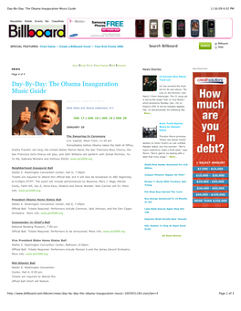 Billboard SPECIAL FEATURES: Chart Game • Create a Billboard Cover • Year-End Charts 2008 Search Billboard Web