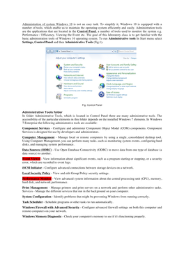 Administration of System Windows 10 Is Not an Easy Task. to Simplify It