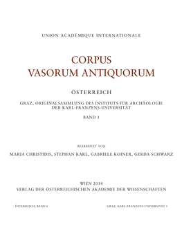 Corpus Vasorum Antiquorum