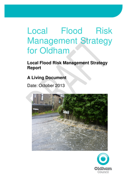 Local Flood Risk Management Strategy for Oldham