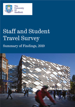 Staff and Student Travel Survey Summary of Findings, 2019 CONTENTS