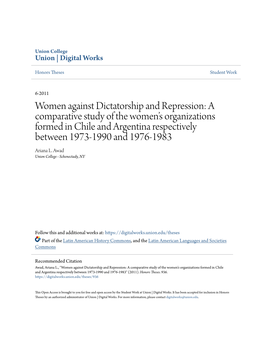 Women Against Dictatorship and Repression