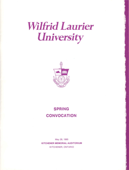 Wilfrid Laurier University